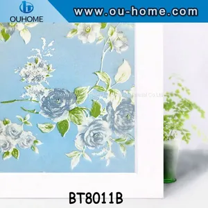BT8011B Frosted Film Stained Glass Printing Adhesive Sticker Smart Window Film Stained Glass Window Film thumbnail-1