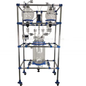 150L Jacketed Glass Reactor for Lab thumbnail-1