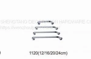 Bathroom Accessories Handrail SS304 Stainless Steel Customized Length Mirror Finish 12' Grab Bar thumbnail-2