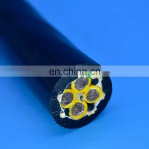 TSCGEWOU 4 Core Lifting Cable Tower Crane Cable for Hoist Passenger GJJ With Fiber Optic thumbnail-3