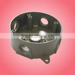 4" Round Weatherproof Outlet Boxes thumbnail-1