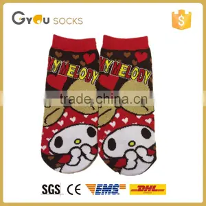 Custom Socks Big Bowknot Cartoon Colorful Children Cotton Socks thumbnail-1
