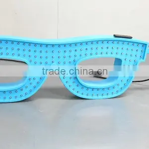 2015 New Blue Advetising Lighting Products, Optical Frames, Neon Glasses Lights thumbnail-3