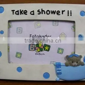 Unique Design Promotional Photo Frame, Lovely Cartoon Resin Craft Fresh Photo Frame thumbnail-3