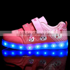 HOT Customized Luminous Led Light Shoes , Kids LED Light up Shoes, Comfortable Kids Shoes thumbnail-6