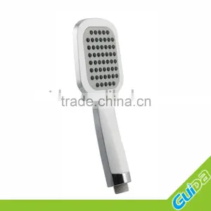 Modern Rainfall Brass Bathroom Shower Faucet Set 8" Shower Head thumbnail-3