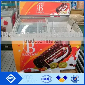 Chest Showcase(glass Door Chest Freezer;slide Door Freezer) thumbnail-1