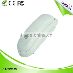 White Wall Mirror Telephone Booth Trimline Phone thumbnail-1