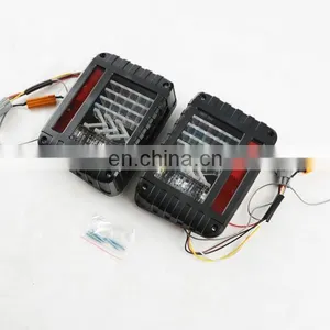 Car LED Talilight for Jeep Wrangler JK Taillamp 4x4 Light Auto Accessories thumbnail-2