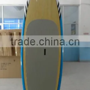FISH TAIL DECK BAMBOO STAND UP PADDLE FISH SUP BOARD BAMBOO thumbnail-5