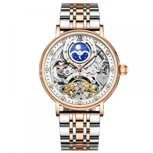 KINYUED J055 Skeleton Brand Luminous Automatic Watch Mechanical thumbnail-4
