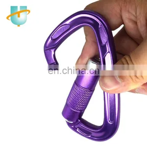 5300lbs High Quality Durable Type Rock Carabiners Hook for Mountain Climbing Aloft Work thumbnail-1