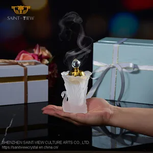 Crystal Incense Burner Censer Arabic Animal Art Craft Home Decoration Christmas Ramadan Gift Boxes thumbnail-4
