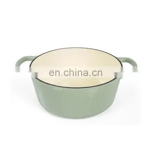 OEM Enamel Quality Kitchen Casserole Cast Iron Cookware Set thumbnail-4