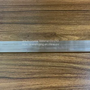 Jinlin Crystal High Borosilicate Glass Tube High Temperature Resistant Inner Wall Stripe Tube Can be Customized thumbnail-3