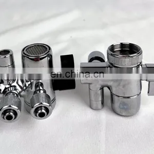 PATENT 1/4 Water Splitter Valve 3 Infall and 3 Way Out Diverter Valve thumbnail-5