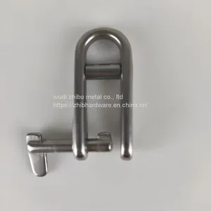 Marine Hardware 304/316 Stainless Steel Key Pin Shackle With Bar thumbnail-2
