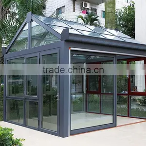 Contemporary New Style Aluminum Winter Garden Outdoor Glass thumbnail-1