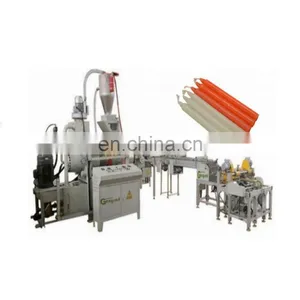 Factory Full Automatic Household High Speed Wax Candle Production Line Process Plant Rod Pillar Candle Extruder Making Machine thumbnail-1