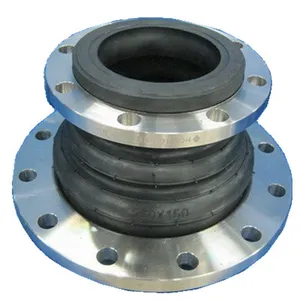 Flanged Connector Coupling Pipeline Bellows Compensator EPDM Flexible Rubber Expansion Joint thumbnail-4