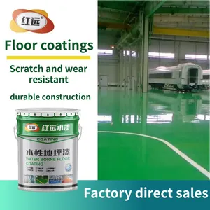 Water Based Epoxy Flooring Construction, Laying of Green Anti Slip and Wear-resistant Flooring Paint for Underground Parking Lots thumbnail-1