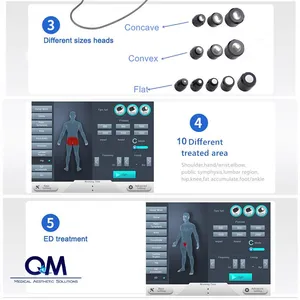 QM-SW9+ Portable Multi-Function Health Care Shockwave Therapy Machine Household Massage Machine thumbnail-4