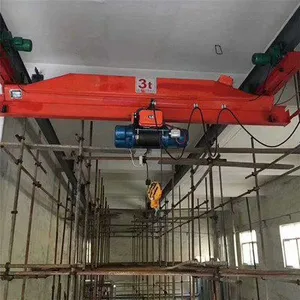 LX Suspension Single Girder Bridge Crane Light Equipment Hanging Rail on I-beam thumbnail-2