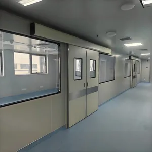Airtight Door Automatic Sliding Aluminum Hospital Doors for Hospital Clean Room thumbnail-4