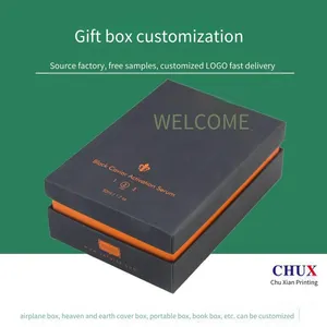 Customized Packaging Boxes, Exquisite Gift Boxes, Tea Packaging Design, Cardboard Book-type Top-and-bottom Lid, Color Printing Factory thumbnail-3