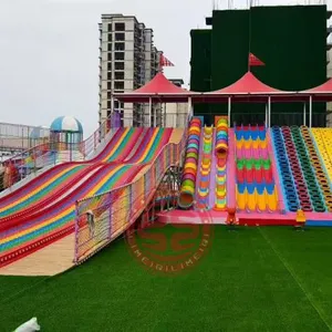 Amusement Park Ride Slide World Rianbow Slide thumbnail-1