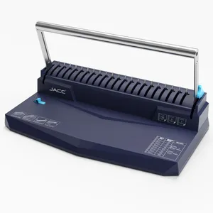 Premium 8 Sheets 21 19 Hole Comb Binding Machine Document Binding Machine Note Book Binding Machine (CB8) thumbnail-2