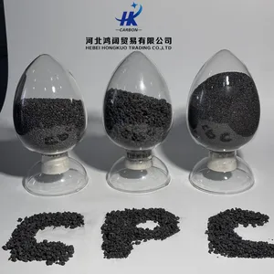 CPC FC98% High Sulfur 1-5mm Calcined Petroleum Coke Large Scale Steel Plant Use thumbnail-2