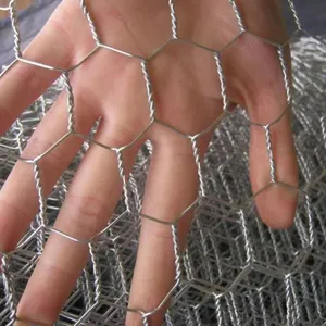 Sechseckiges verzinktes Netz für Viehställe und Abteilungen thumbnail-2
