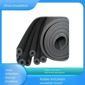 Jinsa Sound-absorbing, Sound-insulating and Heat-insulating Black Rubber and Plastic Pipe Board, Cold-resistant and Frost-resistant, Sufficient Supply thumbnail-5