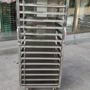 Stainless Steel Drying Rack Cart With Trays, Factory Direct Price, Technical Support, 30-Day Money Back thumbnail-3