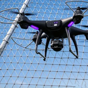 Anti-UAV Mesh Galvanized Steel Rope Perimeter Protection thumbnail-1