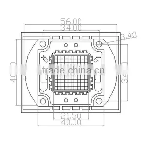 Bridgelux 40mil 40W Natural White LED Lamp thumbnail-2