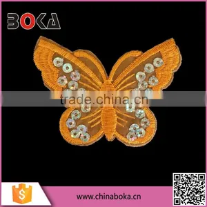 BOKA Embroidered Sequin Butterfly Patches, Various Patterns Available thumbnail-1