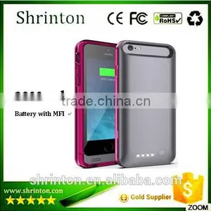 3200mah Power Case Backup Charger for I-phone 6 With MFI Approval thumbnail-1