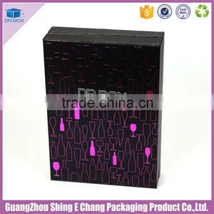 Manufacturer Wholesale CMYK Recycled 2 Bottle Wine Box thumbnail-2