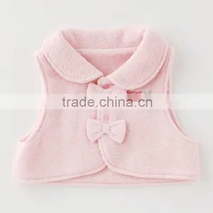 Japanese Wholesale Products High Quality Cute Ribbon Baby Vest Winter Clothes Kids Wear Toddler Clothing Children Infant thumbnail-4
