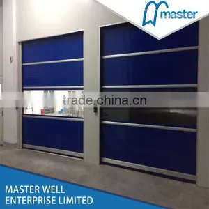 European Style High Quality High Speed PVC Roll up Door thumbnail-1
