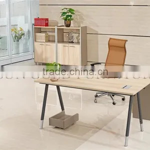 Factory Outlet Selling Office Wooden Steel Negotiation Table(SZ-ODT663) thumbnail-1