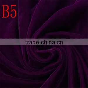 Violet Fabric/polyester Fabric Micro Plain Velvet 5000 Fabric/micro Velvet 9000 thumbnail-5