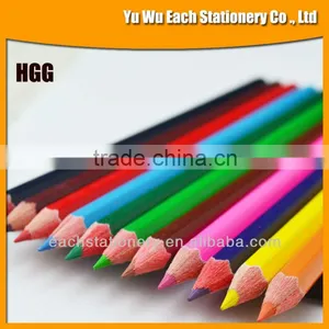 7 Inch12color Red Wood Personalized Colored Pencils thumbnail-1