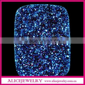 Mysterious Agate Geode Druzy Drusy Cabochon thumbnail-1