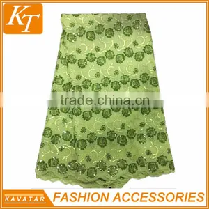 Kavatar Brand Hot Fashion Nigerian Guipure Lace Fabric thumbnail-2