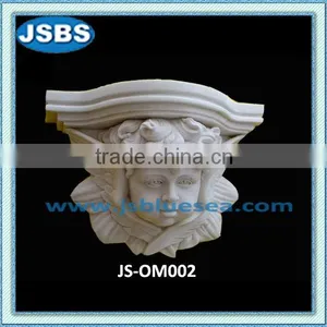White Marble Girl Statue Wash Basin thumbnail-1