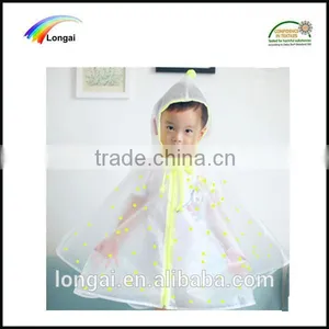 2016 Hotsale Outdoor Poncho Kids Raincoat thumbnail-1