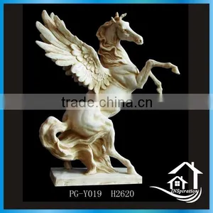 Sandstone Flying Horse Statue thumbnail-1